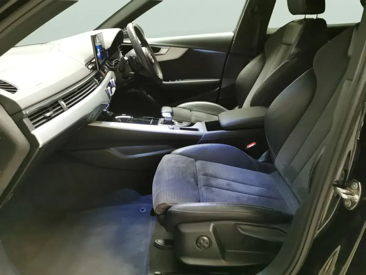 Usado Audi A4 S-Line 163 CV (119 kW) 2021 Negro Berlina