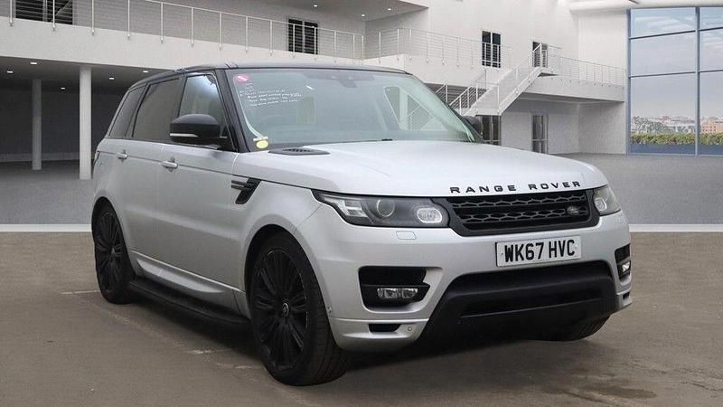 Silver Used 2017 Land Rover Range Rover Sport Autobiography Dynamic SUV | £17,990 (Super price) - Image 1/4