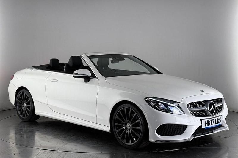 Used 2017 Mercedes C220 AMG line Cabriolet | £15,600 (Fair price) - Image 1/1