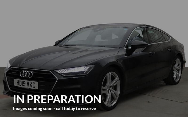 Used Audi A7 Sportback S-Line 231 HP (169 kW) 2019 Black Hatchback