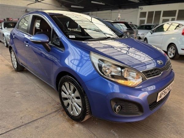 Blue Used 2012 Kia Rio 2 Hatchback | £4,650 (Fair price) - Image 1/1