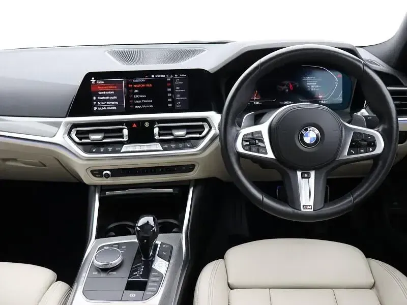 Used BMW 320 M Sport 190 HP (139 kW) 2021 Blue Sedan