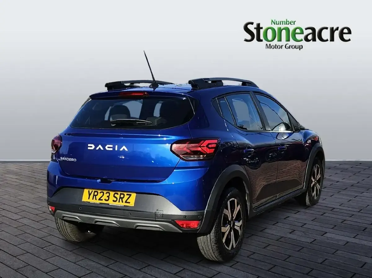 Used Dacia Sandero Journey 100 HP (73 kW) 2023 Blue Hatchback
