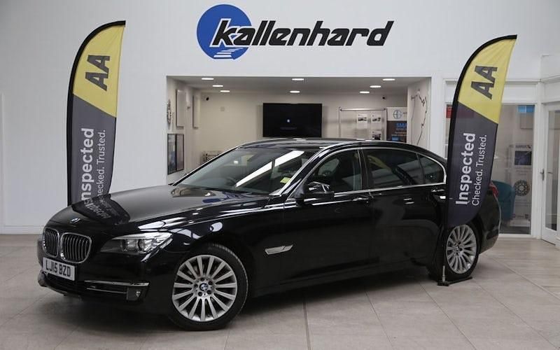 Black Used 2015 BMW 740L Comfort Edition Sedan | £17,450 - Image 1/4