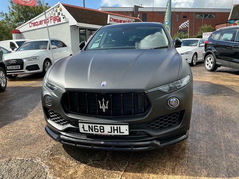 Black Used 2018 Maserati Levante SUV | £27,995 (Good price) - Image 1/4