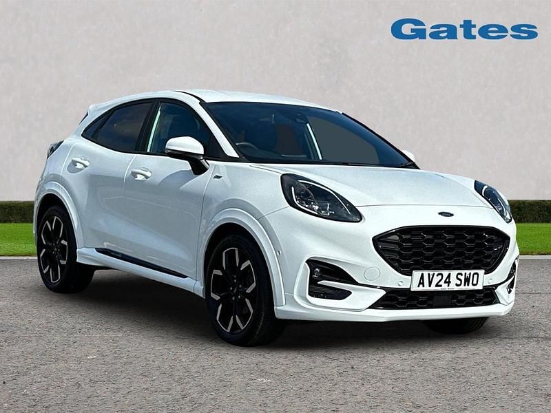White Used 2024 Ford Puma ST-Line X Hatchback | £22,899 (A bit pricey) - Image 1/4