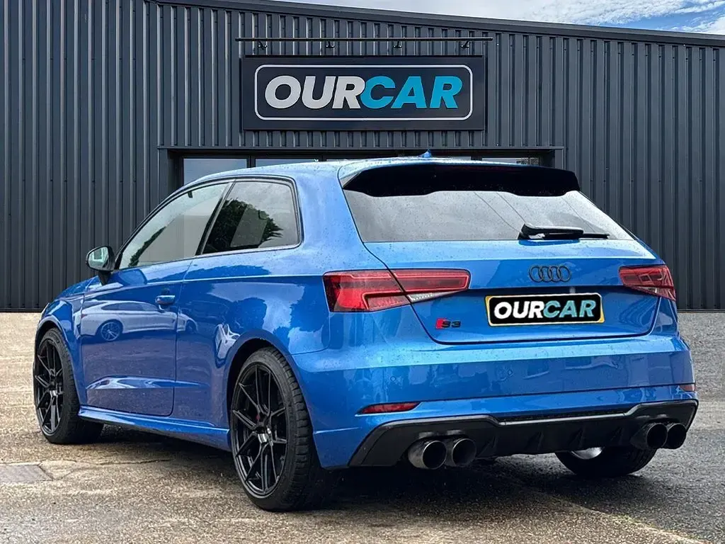 Used Audi S3 Sportback Black Edition 2017 Blue Hatchback