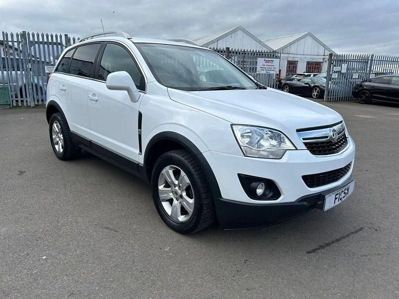Used Vauxhall Antara S 163 HP (119 kW) 2015 White SUV