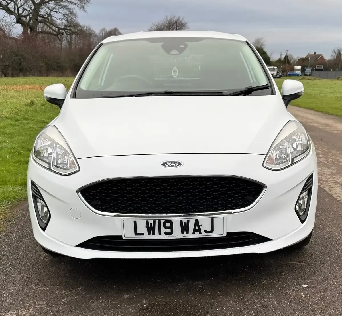 Used Ford Fiesta 2019 White Van