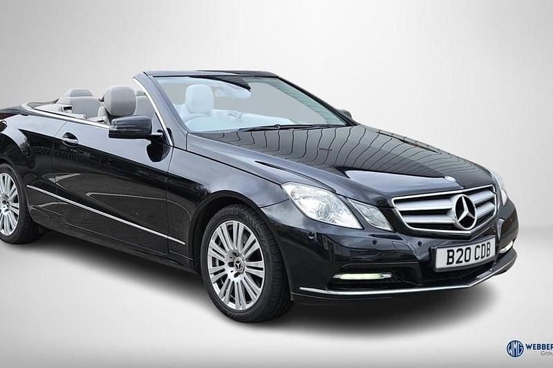 Used Mercedes E350 SE 265 HP (194 kW) 2012 Black Cabriolet