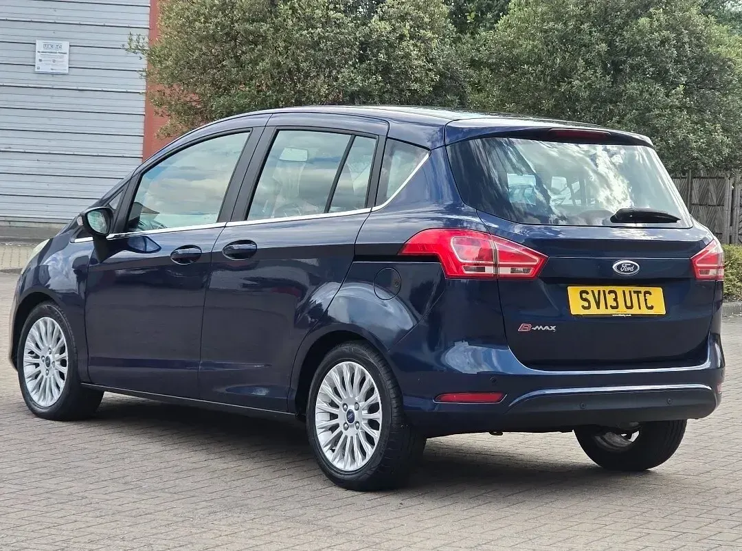 Used Ford B-MAX Titanium 105 HP (77 kW) 2013 Blue MPV