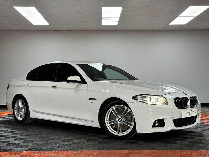 White Used 2014 BMW 530 M Sport Sedan | £10,450 (Fair price) - Image 1/4