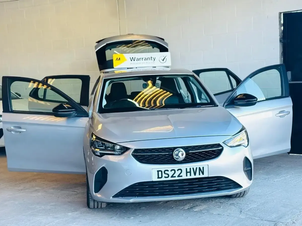 Used Vauxhall Corsa Edition 75 HP (55 kW) 2022 Grey Hatchback