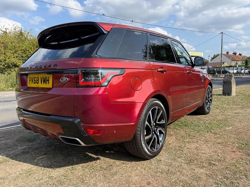 Used Land Rover Range Rover Sport Autobiography Dynamic 2018 Red SUV