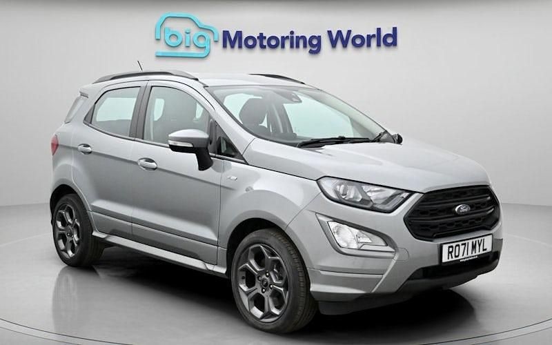 Used Ford Ecosport ST-Line 125 HP (91 kW) 2021 Silver SUV