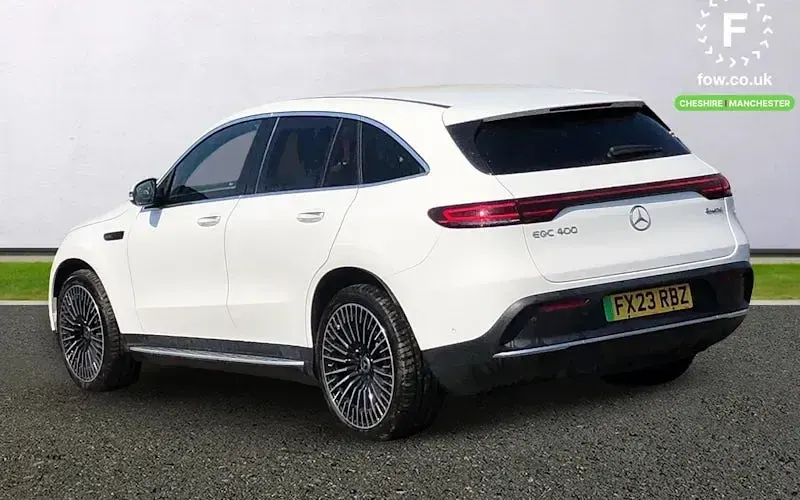 Used Mercedes EQC400 Active 300 kW (408 HP) 2023 White SUV