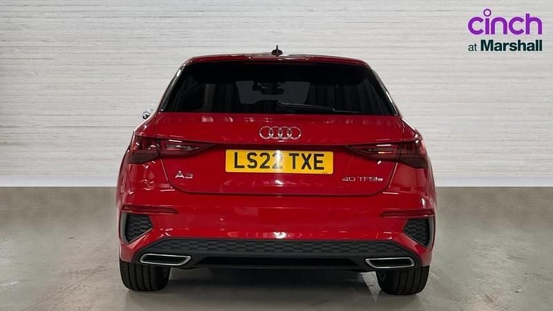 Used Audi A3 e-tron S-Line 204 HP (150 kW) 2022 Red Hatchback