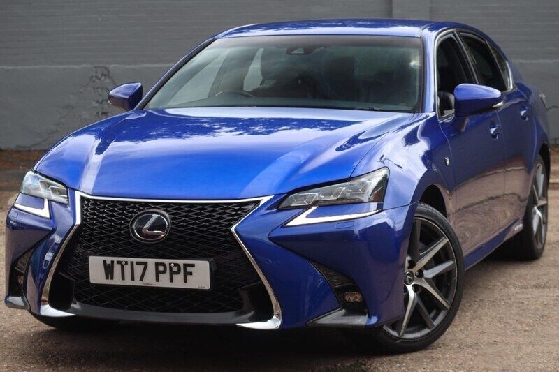 Blue Used 2017 Lexus GS300h Sport Line Sedan | £19,999 - Image 1/4