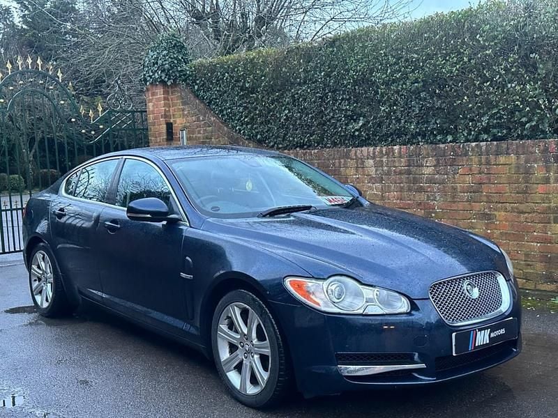 Used Jaguar XF Luxury 2009 Blue Sedan