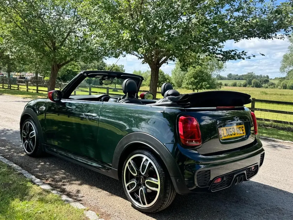 Used Mini John Cooper Works Cabriolet 2019 Green Cabriolet