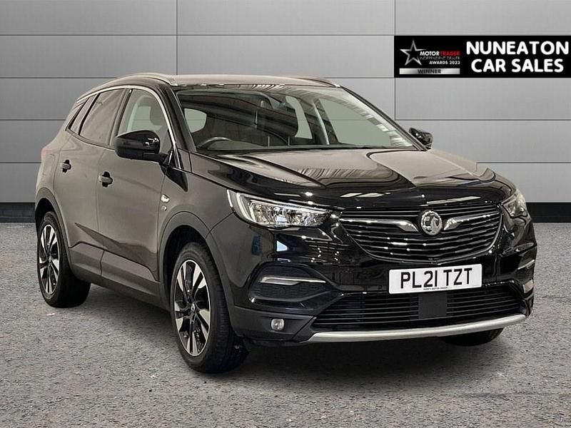 Used Vauxhall Grandland X Edition 130 HP (95 kW) 2021 Black SUV