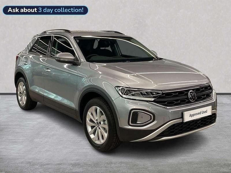Silver Used 2025 VW T-Roc Match SUV | £27,449 (Fair price) - Image 1/4