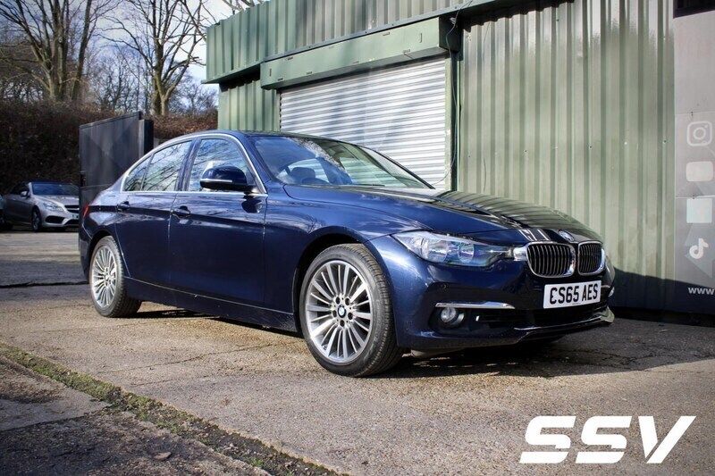 Blue Used 2015 BMW 330 Luxury Line Sedan | £13,995 (Good price) - Image 1/4