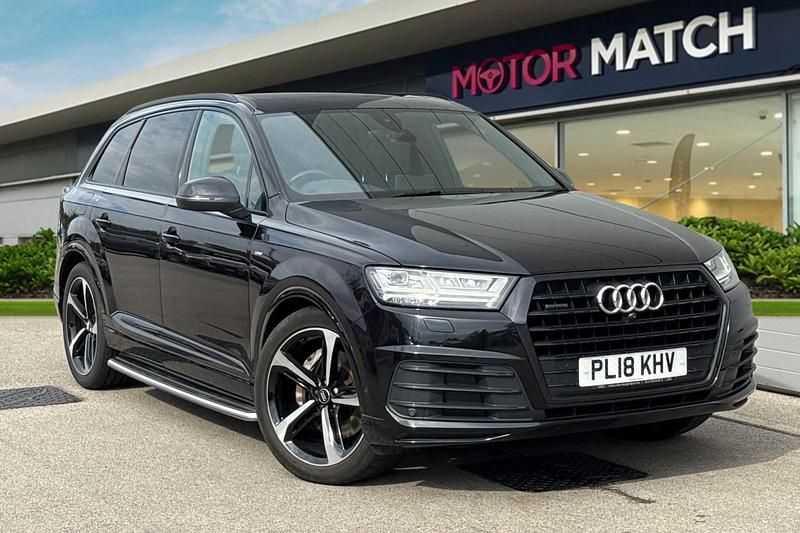 Black Used 2018 Audi Q7 Black Edition SUV | £28,490 (Super price) - Image 1/4