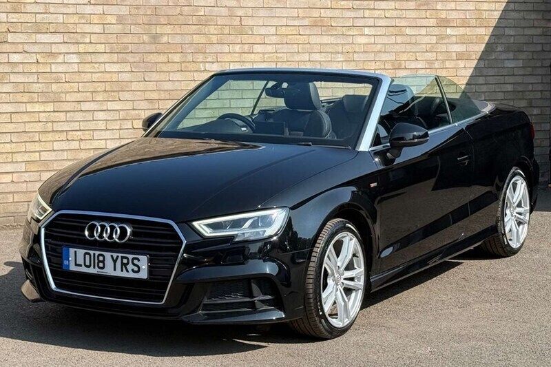 Used 2018 Audi A3 S-Line Cabriolet | £13,545 (Fair price) - Image 1/1