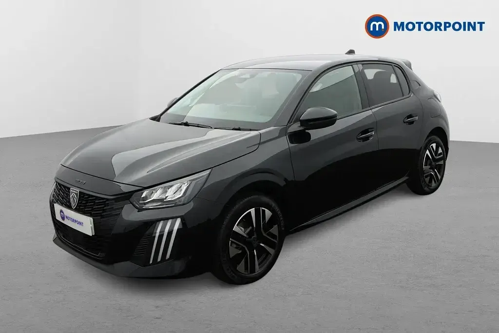 New Peugeot 208 Allure 2026 Black Hatchback