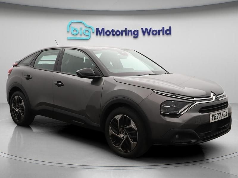 Grey Used 2023 Citroën C4 PureTech Hatchback | £11,100 (Good price) - Image 1/4