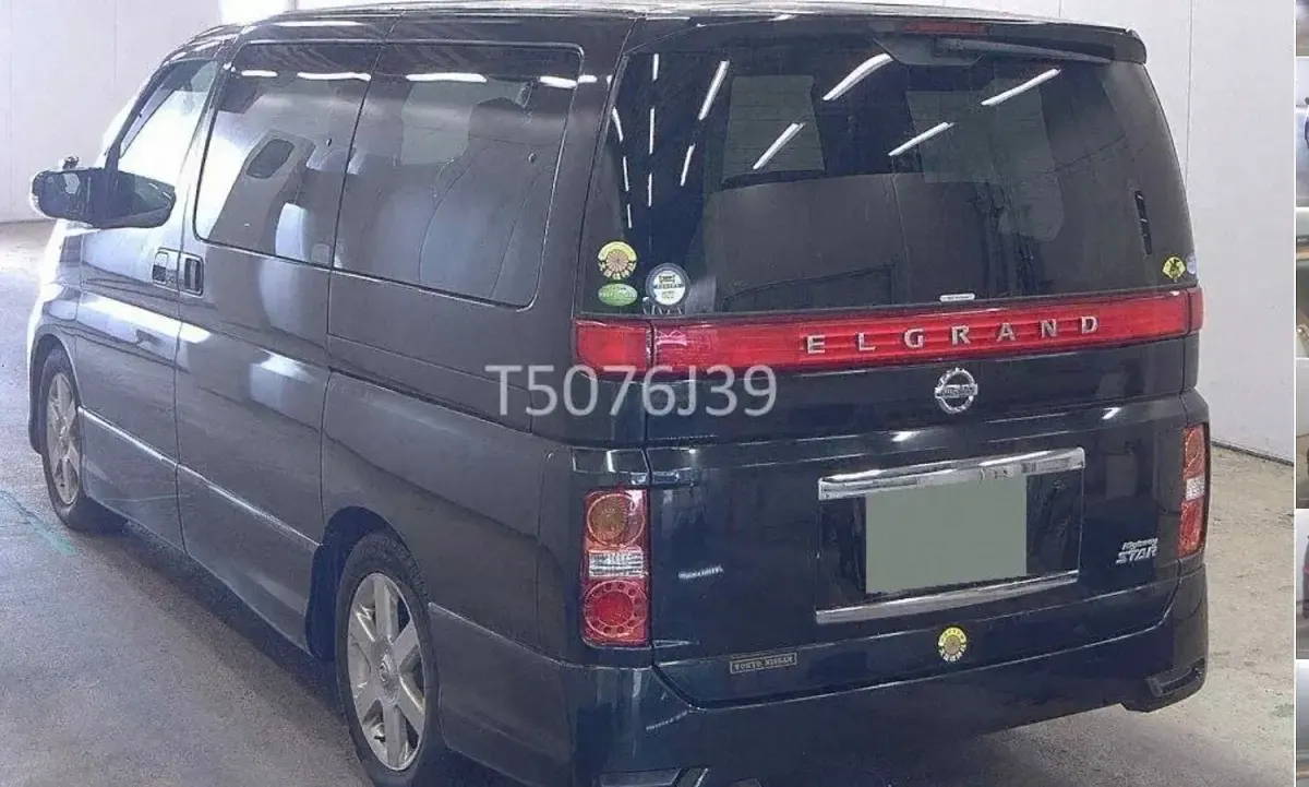 Used Nissan Elgrand 2009 Black
