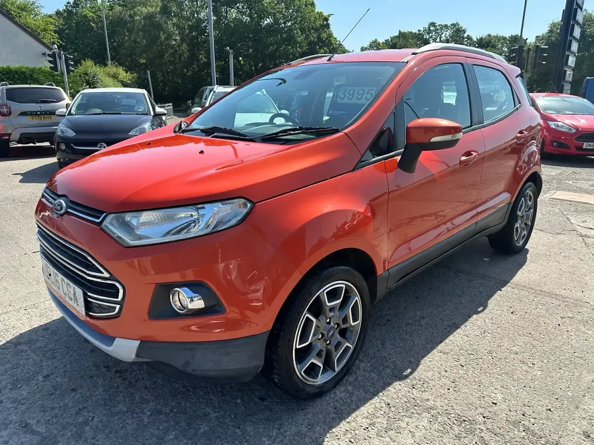 Used Ford Ecosport Titanium 2016 Red SUV