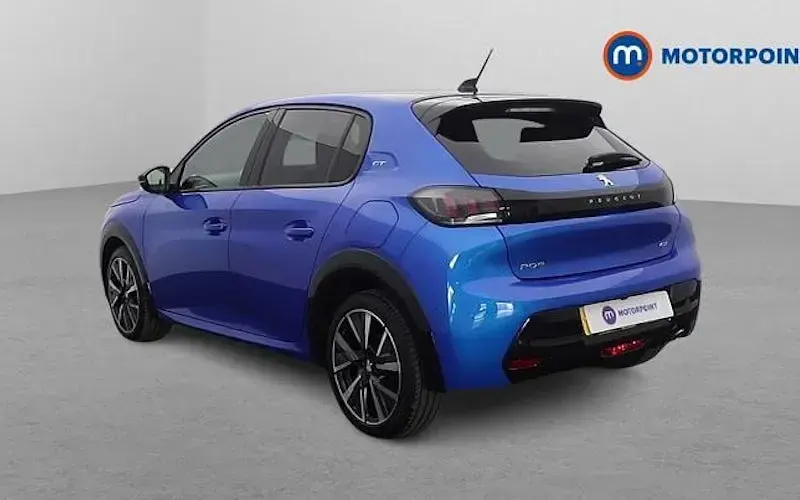 Used Peugeot 208 GTi 102 HP (75 kW) 2022 Blue Hatchback