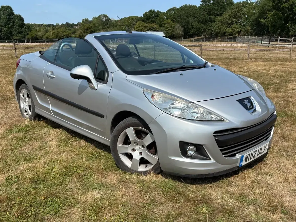 Second-hand Peugeot 207 Active 2012 Argintiu Cabrio
