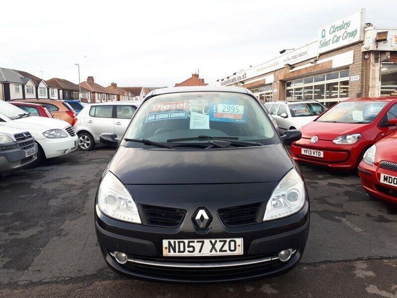 Black Used 2007 Renault Scénic II Dynamique MPV | £2,195 - Image 1/4