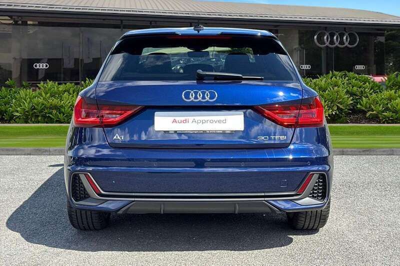 Used Audi A1 S-Line 109 HP (80 kW) 2024 Blue Hatchback