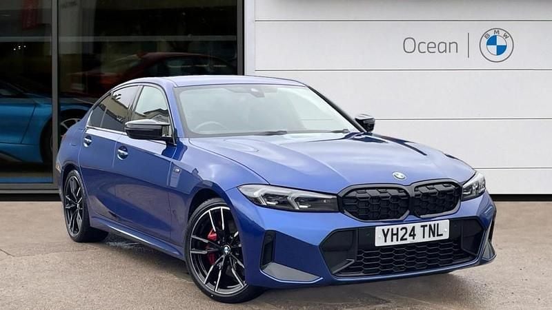 Blue Used 2024 BMW M340 Shadowline Sedan | £38,950 - Image 1/4