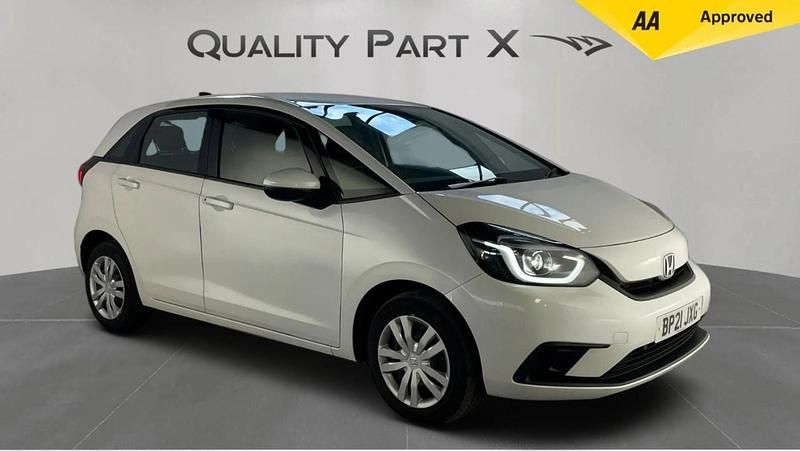 White Used 2021 Honda Jazz Hybrid Hatchback | £14,300 (Super price) - Image 1/4