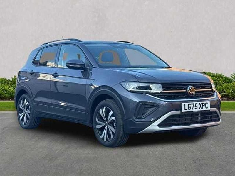 Grey New 2025 VW T-Cross Match SUV | £23,990 (Fair price) - Image 1/4