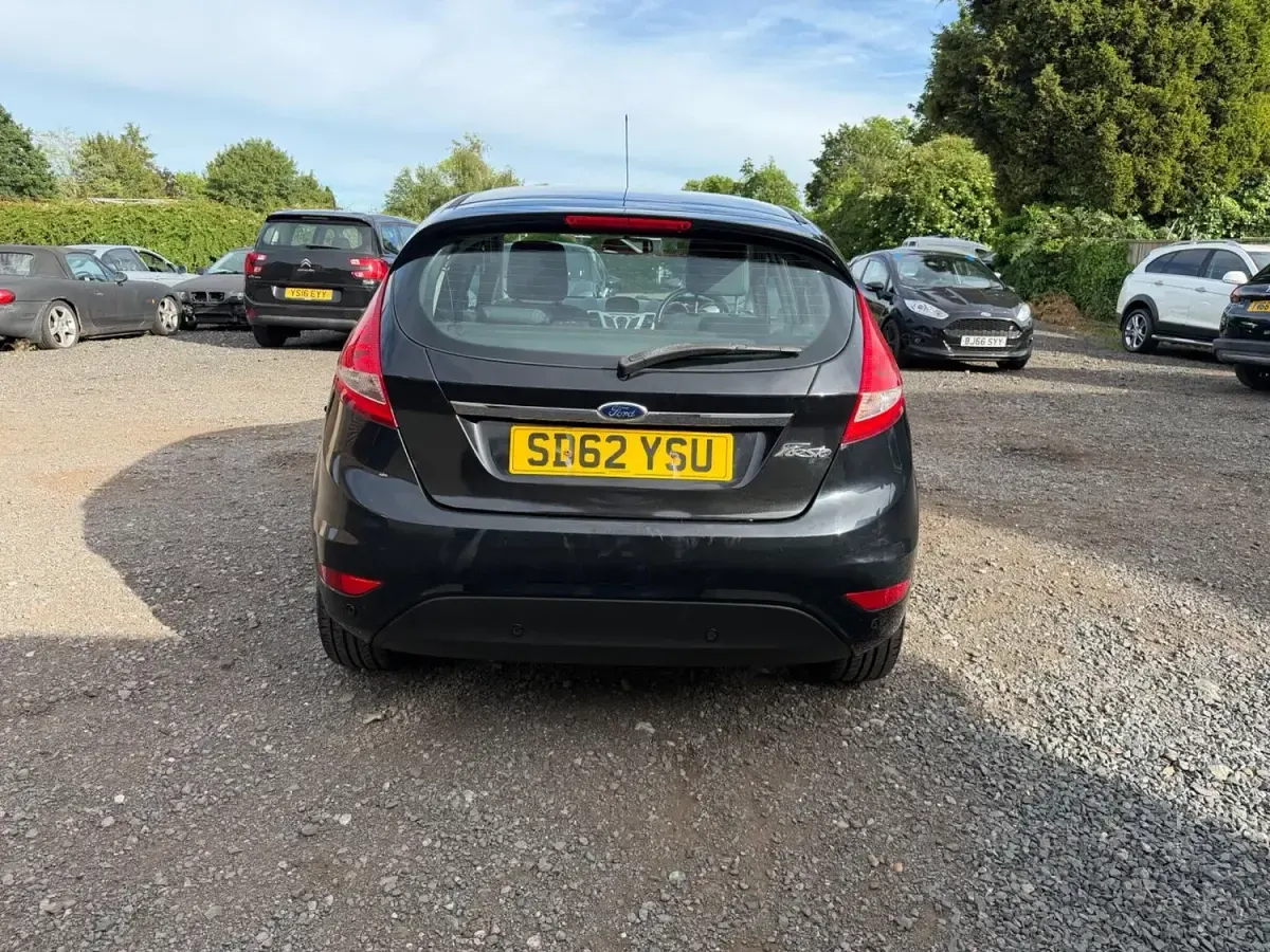 Used Ford Fiesta Zetec 2012 Black Hatchback