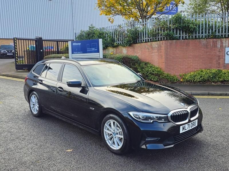Black Used 2021 BMW 330e Estate | £10,195 (Super price) - Image 1/4