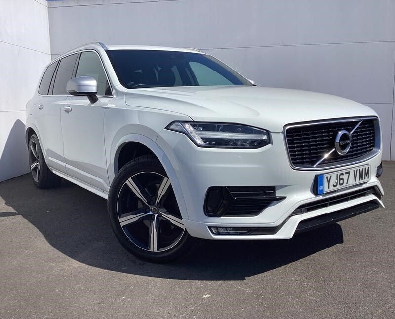 White Used 2017 Volvo XC90 R-Design SUV | £20,990 (Fair price) - Image 1/4