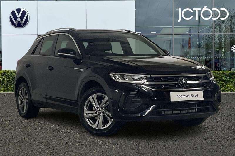 Black Used 2024 VW T-Roc R-line SUV | £28,500 (Fair price) - Image 1/4