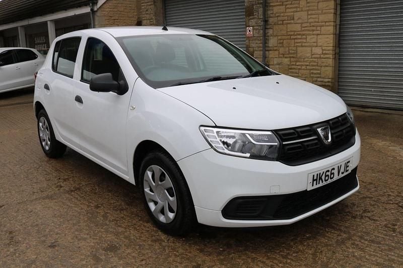 Used Dacia Sandero Ambiance 2017 White Hatchback