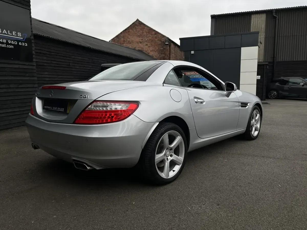 Used Mercedes SLK250 2014 Silver Cabriolet