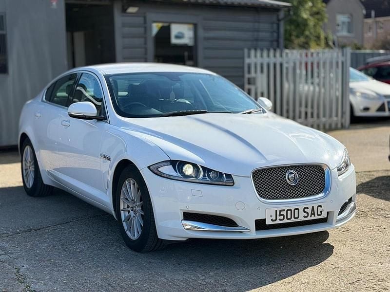Used Jaguar XF Luxury 2012 White Sedan