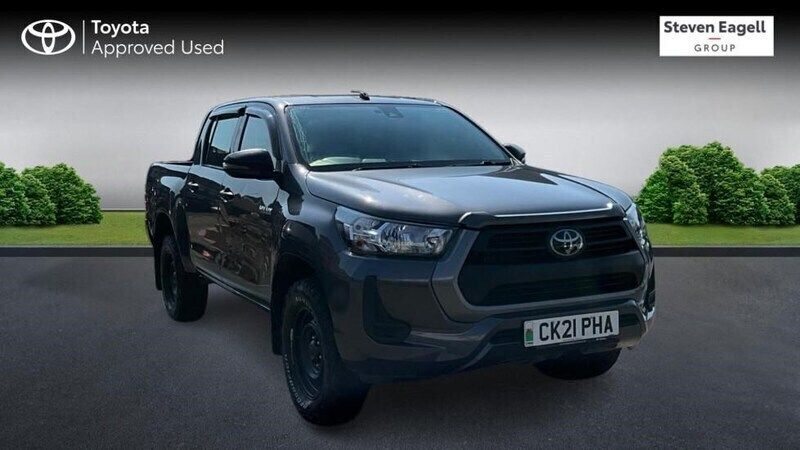 Grey Used 2021 Toyota HiLux Active Pickup | £22,288 (Fair price) - Image 1/4