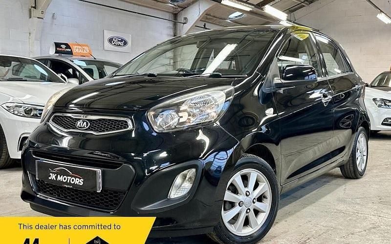 Used Kia Picanto 69 HP (50 kW) 2014 Black Hatchback
