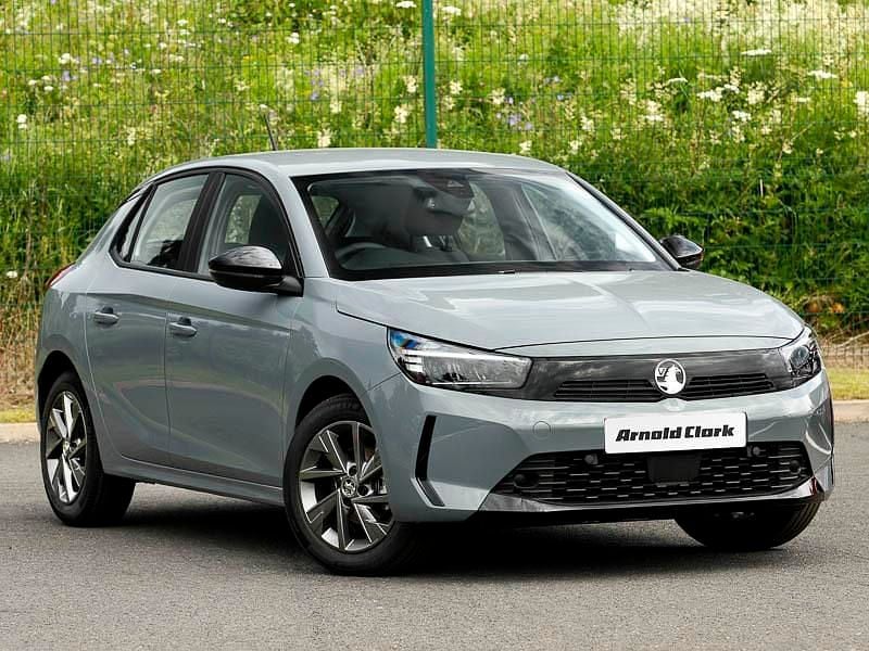 New Vauxhall Corsa Design Edition 100 HP (73 kW) 2025 Two coat premium metallic  graphic grey Hatchback